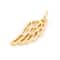 12 Pack: 14K Gold Plated Wing Charm by Bead Landing™